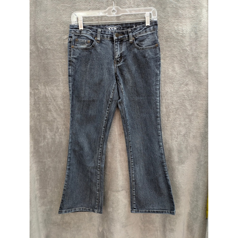 Bootcut Jeans Juniors 3 Low Rise‎ Embroidered Pockets